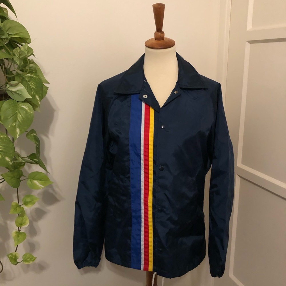 Deadstock vintage windbreaker nylon jacket